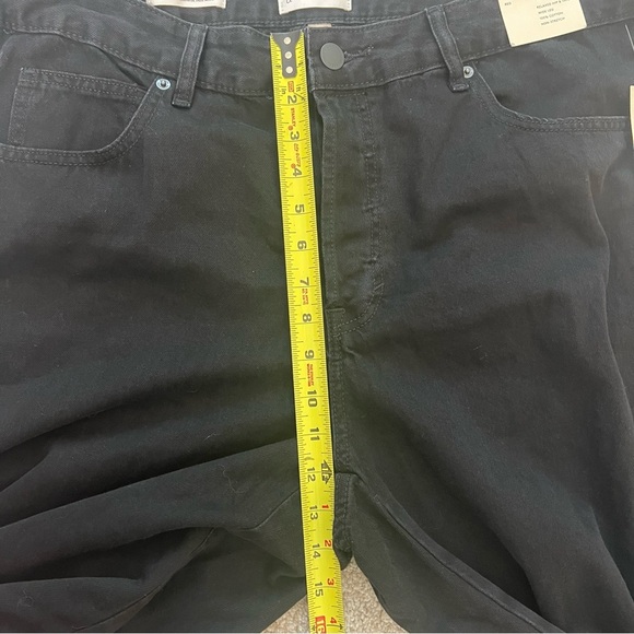 NWT Universal Thread Black Mid Rise Super Wide Leg Jeans Size 17 (XXL) Grunge - Picture 12 of 14